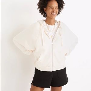 Madewell Airyterry Cocoon Hoodie Sweatshirt M